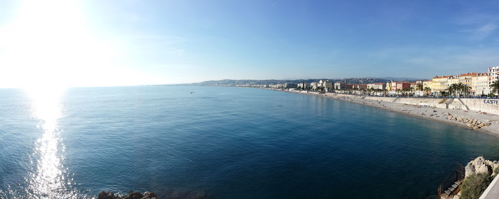 Nice France Shoreline